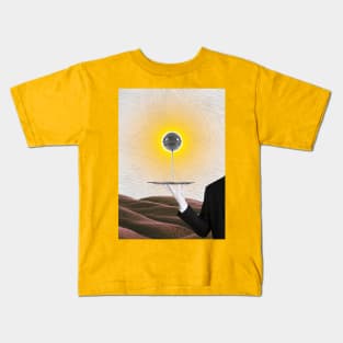 We serve you a LOLLIPOP ECLIPSE <3 - Unique Collage Art Original T-Shirt Creation Kids T-Shirt